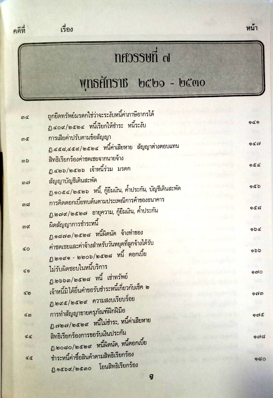 108 คดีหนี้ : หนี้ค้าง ไม่ชำระ ยักยอก ฯลฯ (หนังสือเก่า มือ1) (5D 01)