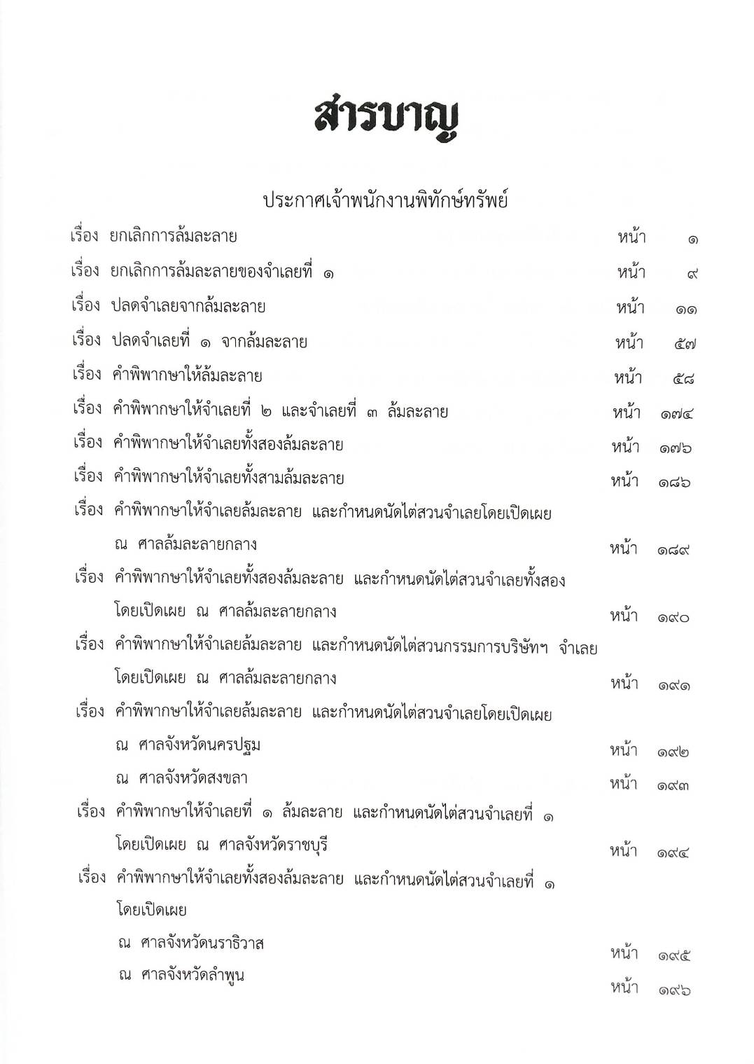 กฎหมายออกใหม่ ตอนที่ 11/65 24 ประกาศเจ้าพนักงานพิทักษ์ทรัพย์