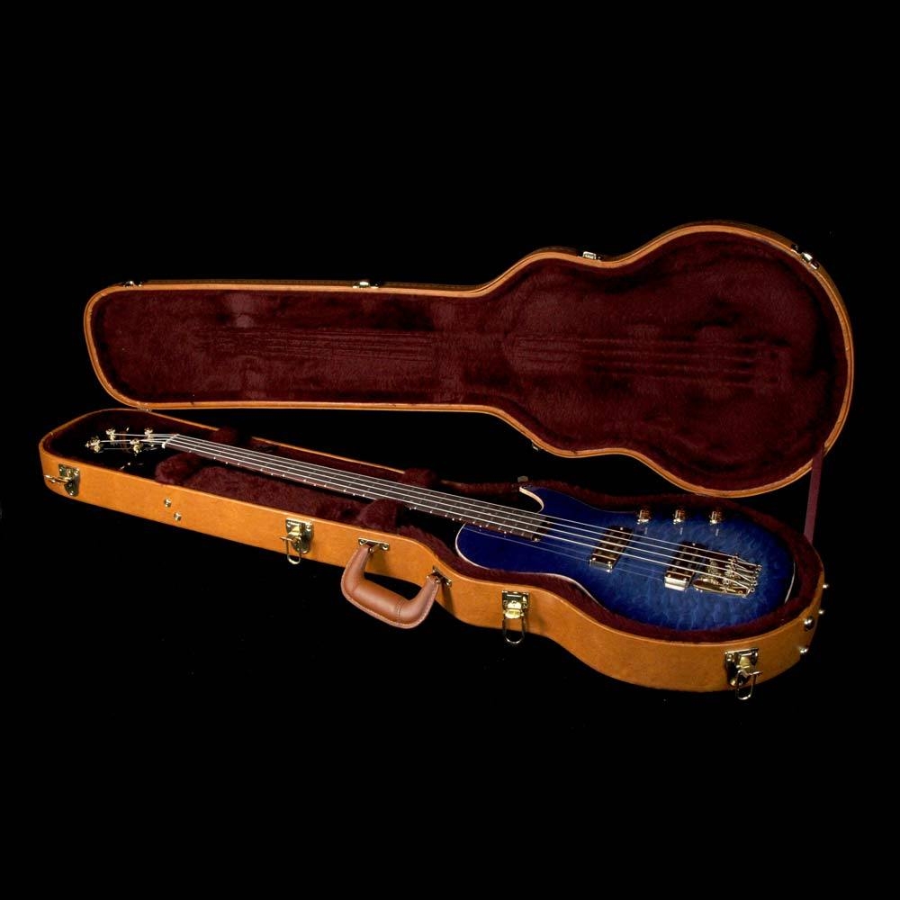 B&G Guitars Big Sister Private Build Electric Bass Guitar - Atlantis Blue