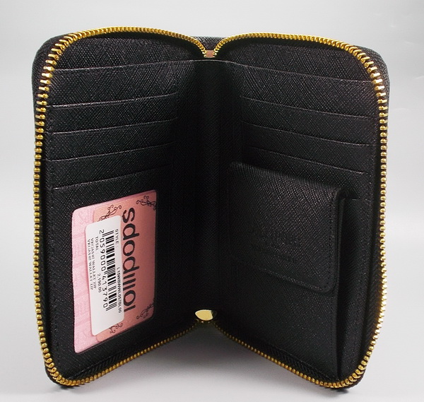 กระเป่าสตางค์ LOLLIPOPS ดำ ใหม่ แท้