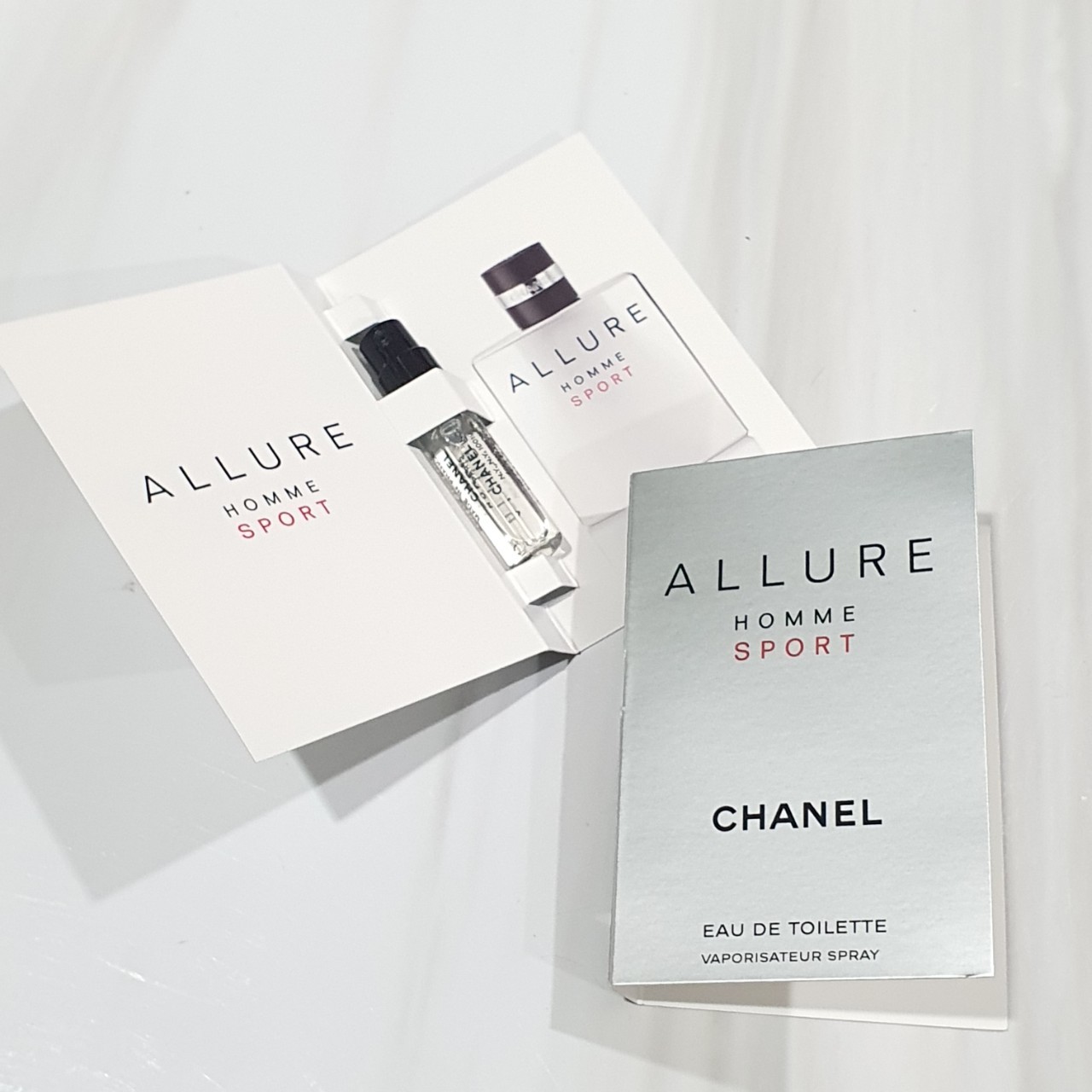 น้ำหอมไวออลแบบหลอด Chanel Allure Homme Sport EDT 1.5ml ขนาดทดลอง น้ำหอมไวออลVIAL