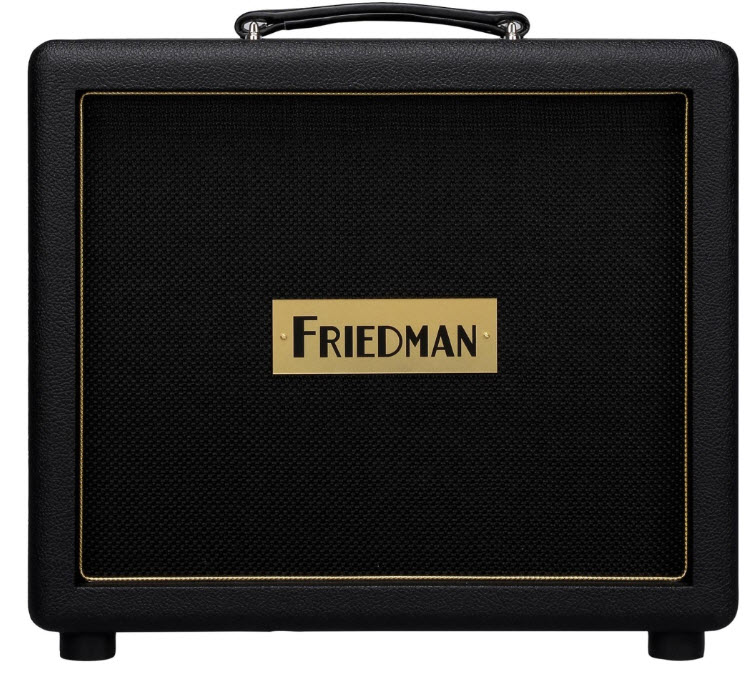 Friedman Pink Taco 1x12 Closed-Back Guitar Speaker Cabinet with Celestion Creamback Black