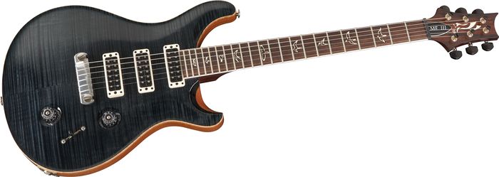 PRS 25th Anniversary Modern Eagle III Stoptail Electric Guitar Smoked Black Slate