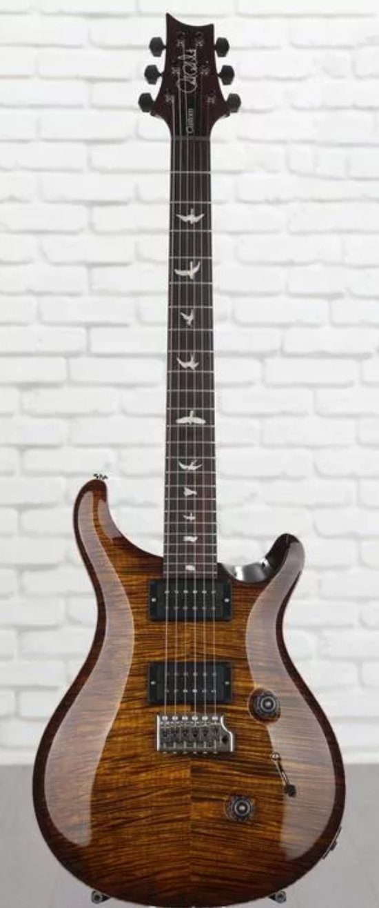 PRS Wood Library Custom 24 Electric Guitar with Pattern Thin Neck