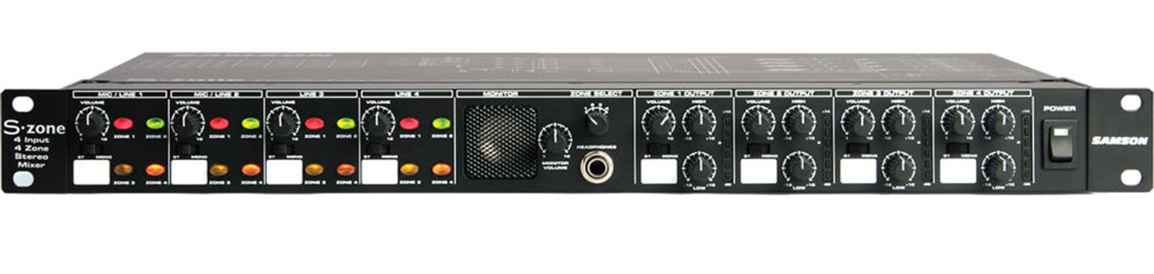 Samson SZONE 4 Channel/4 Zone Stereo Mixer