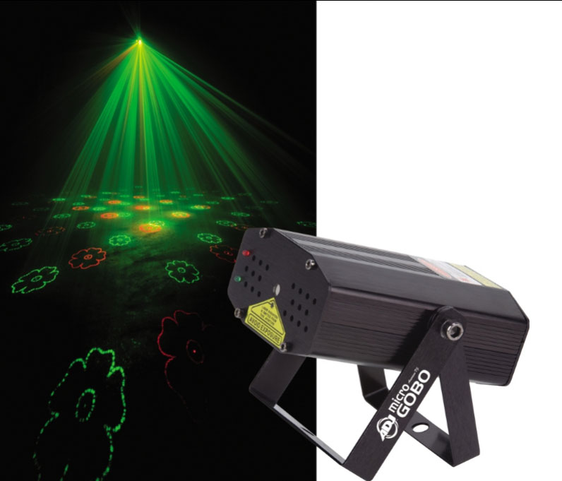 American DJ MICRO GOBO Laser with Red & Green Gobo