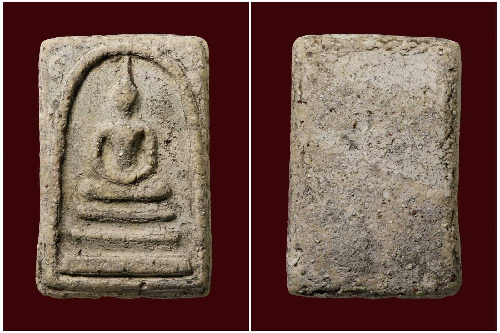 พระสองคลอง พระสมเด็จวัดระฆังโฆสิตาราม พิมพ์ใหญ่ ฝากรุบางขุนพรหม