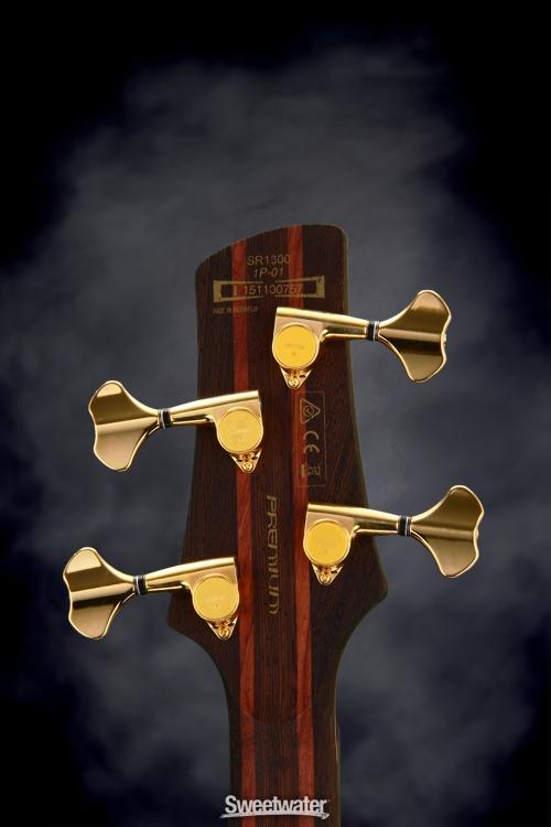 Ibanez Premium SR1300E 4 String Bass - Natural Flat