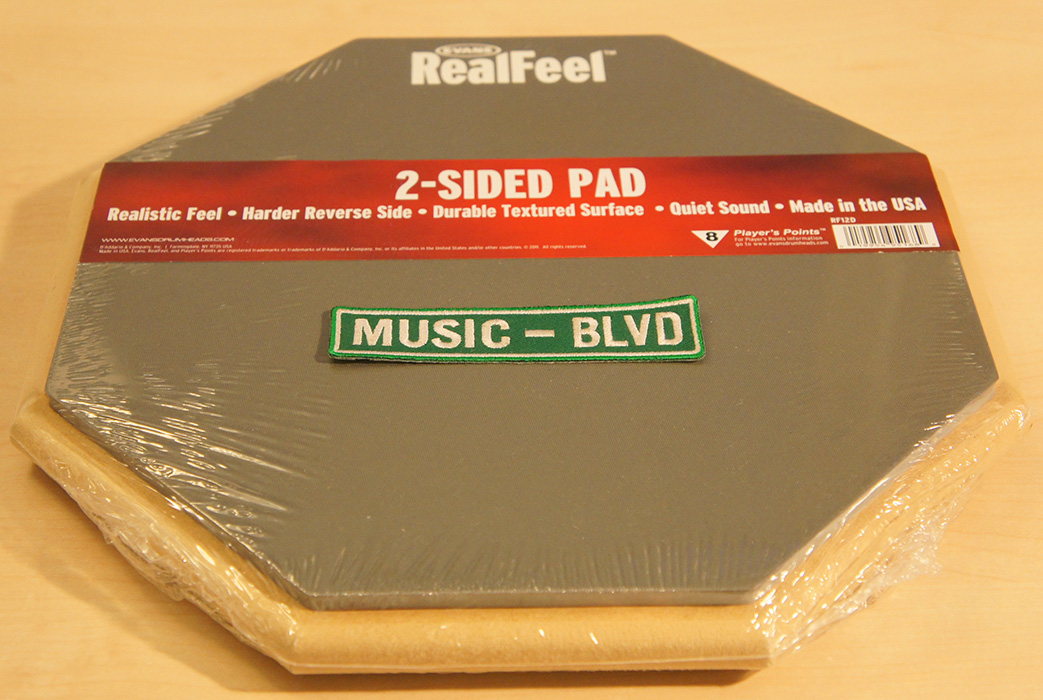 Evans 2-Sided Speed and Workout Drum Pad
