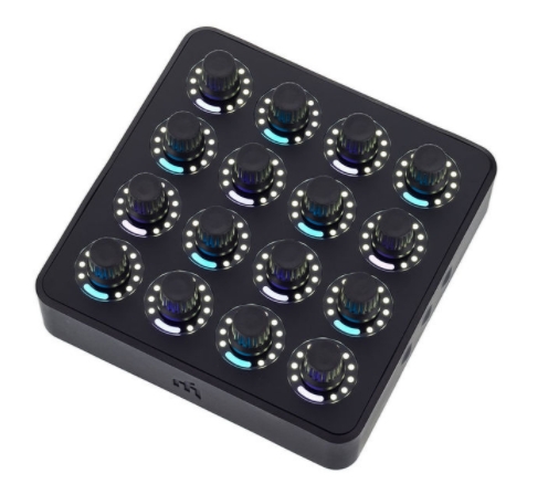 DJ Techtools Midi Fighter Twister black
