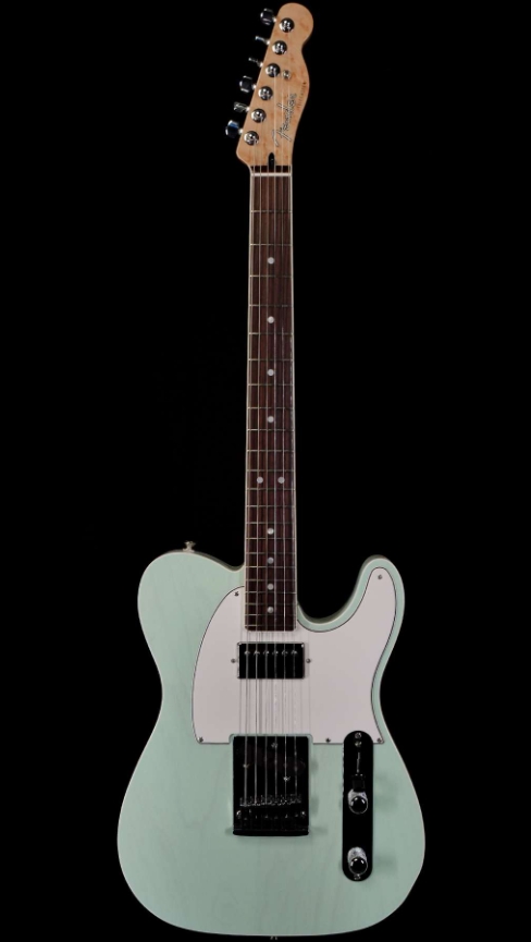 FENDER CUSTOM SHOP YURIY SHISHKOV MASTERBUILT HS TELECASTER CUSTOM NOS ROSEWOOD BOARD SURF GREEN