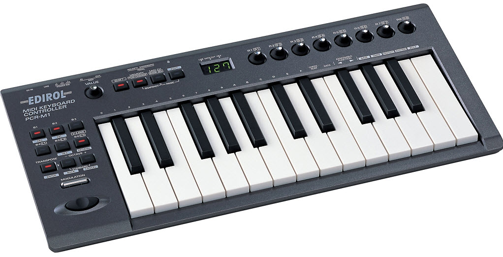 Edirol PCR-M1 25 Note USB MIDI Keyboard Controller