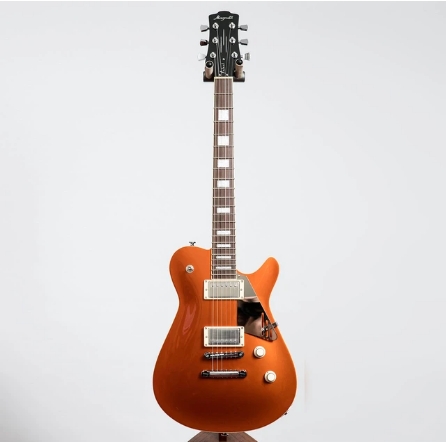 MAGNETO GUITARS VELVET SILVER ORANGE MAHOGANY