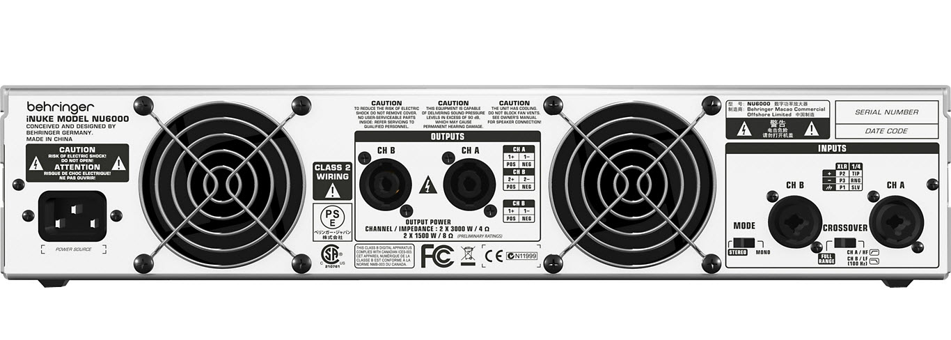 Behringer iNUKE NU6000