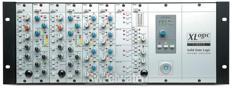 Solid State Logic X-Rack with 8 Dynamics Modules