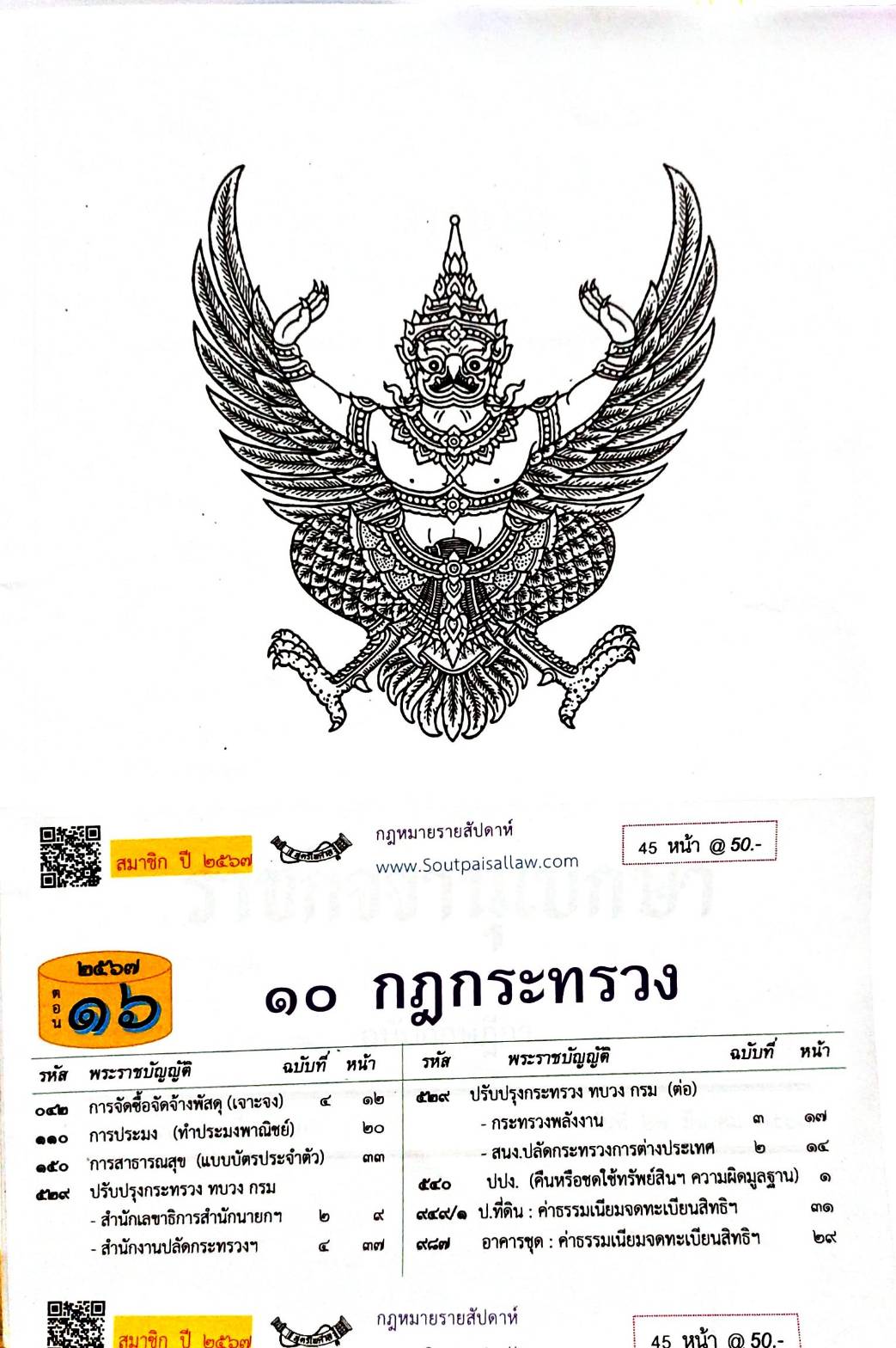 กฎหมายใหม่ปี 2567 ตอนที่ 16 10 กฎกระทรวง