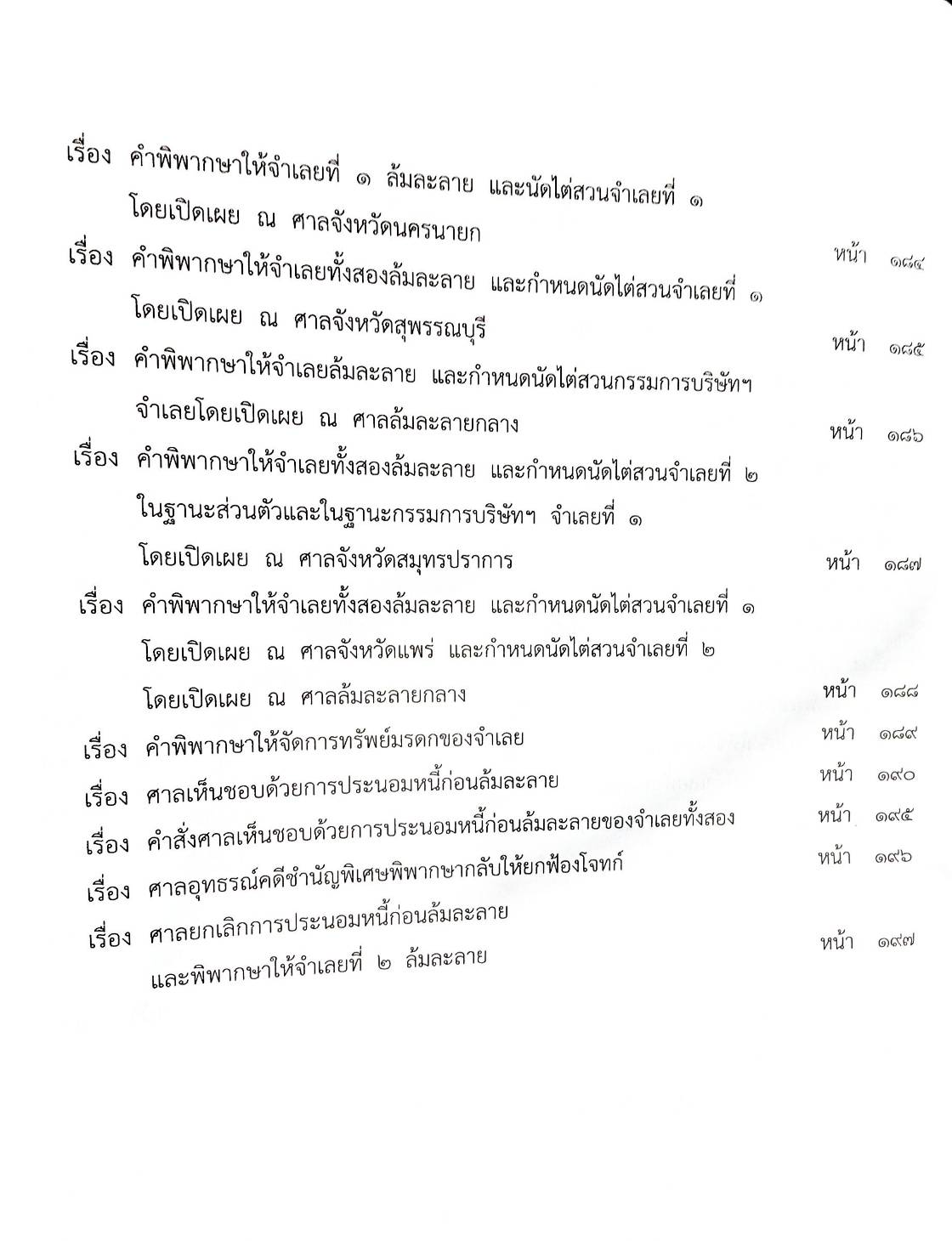 กฎหมายออกใหม่ ตอนที่ 45/63 28 ประกาศเจ้าพนักงานพิทักษ์ทรัพย์