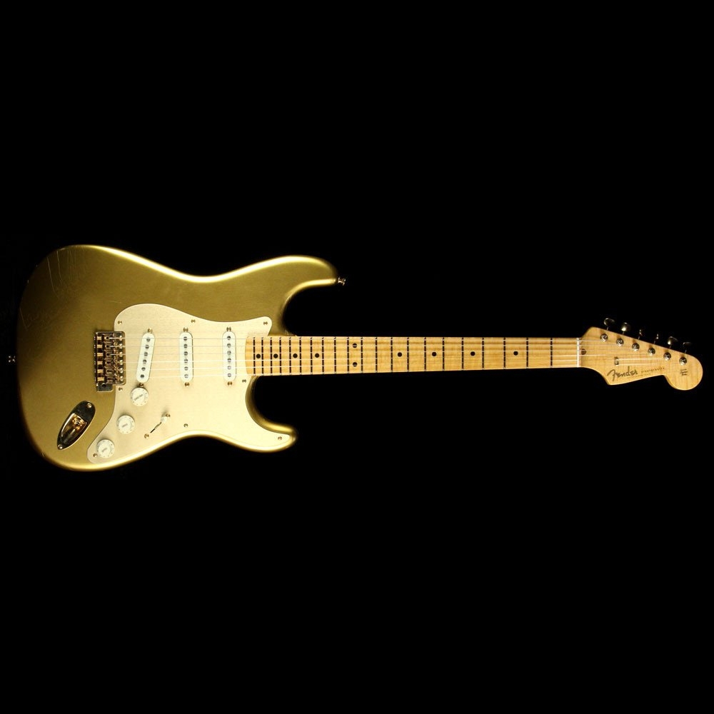 Fender Custom Shop 2017 NAMM Stratocaster Closet Classic Electric Guitar - HLE Gold