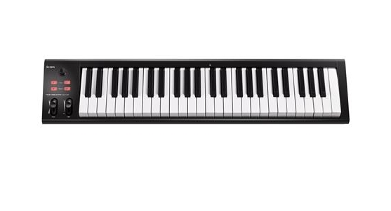 ICON Digital iKeyboard 5Nano 49-Key Semi-Weighted USB/MIDI Keyboard Controller with Single-Channel DAW Controller