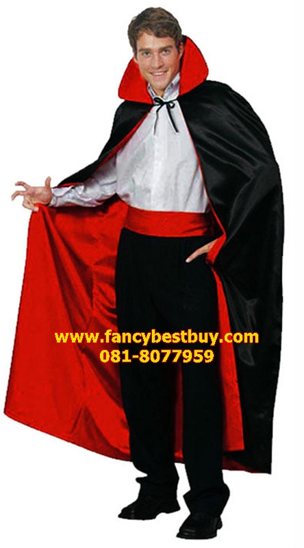 ผ้าคลุมโจรสลัด หรือผ้าคลุมแฟนซี ใช้ได้ 2 หน้า สีแดงและสีดำ เนื้อผ้านิ่ม ใส่ได้ทั้งผู้ชายและผู้หญิง