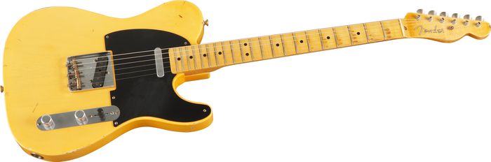 Fender Custom Shop Paul Weller Masterbuilt 1951 Nocaster Light Relic Electric Guitar Aged Blonde