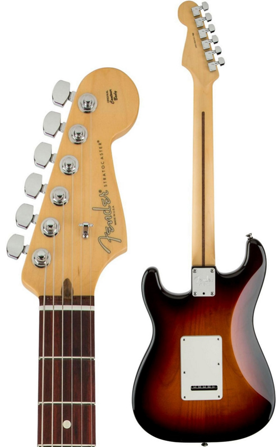 Fender American Standard Stratocaster HSS Shawbucker Rosewood Fingerboard Electric Guitar