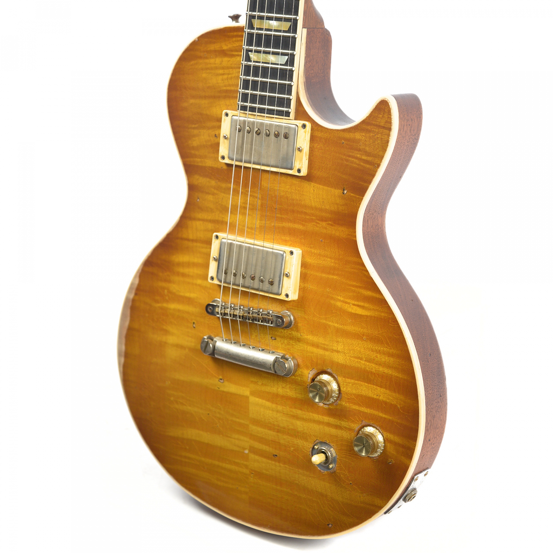 Scala Underdog Premium Flame Maple Top and One Piece Mahogany Body No.14123