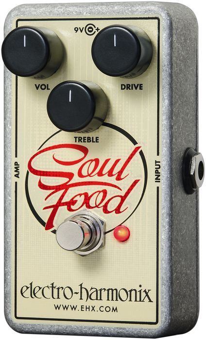 Electro-Harmonix Soul Food Overdrive Guitar Effects Pedal