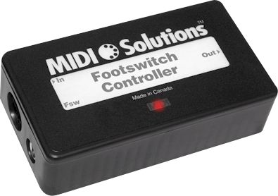 MIDI Solutions Footswitch Controller