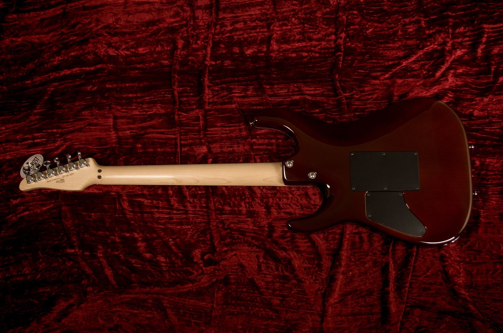 Tom Anderson Angel Tiger Eye Electric Guitar - Quilt Maple Top on Alder Body