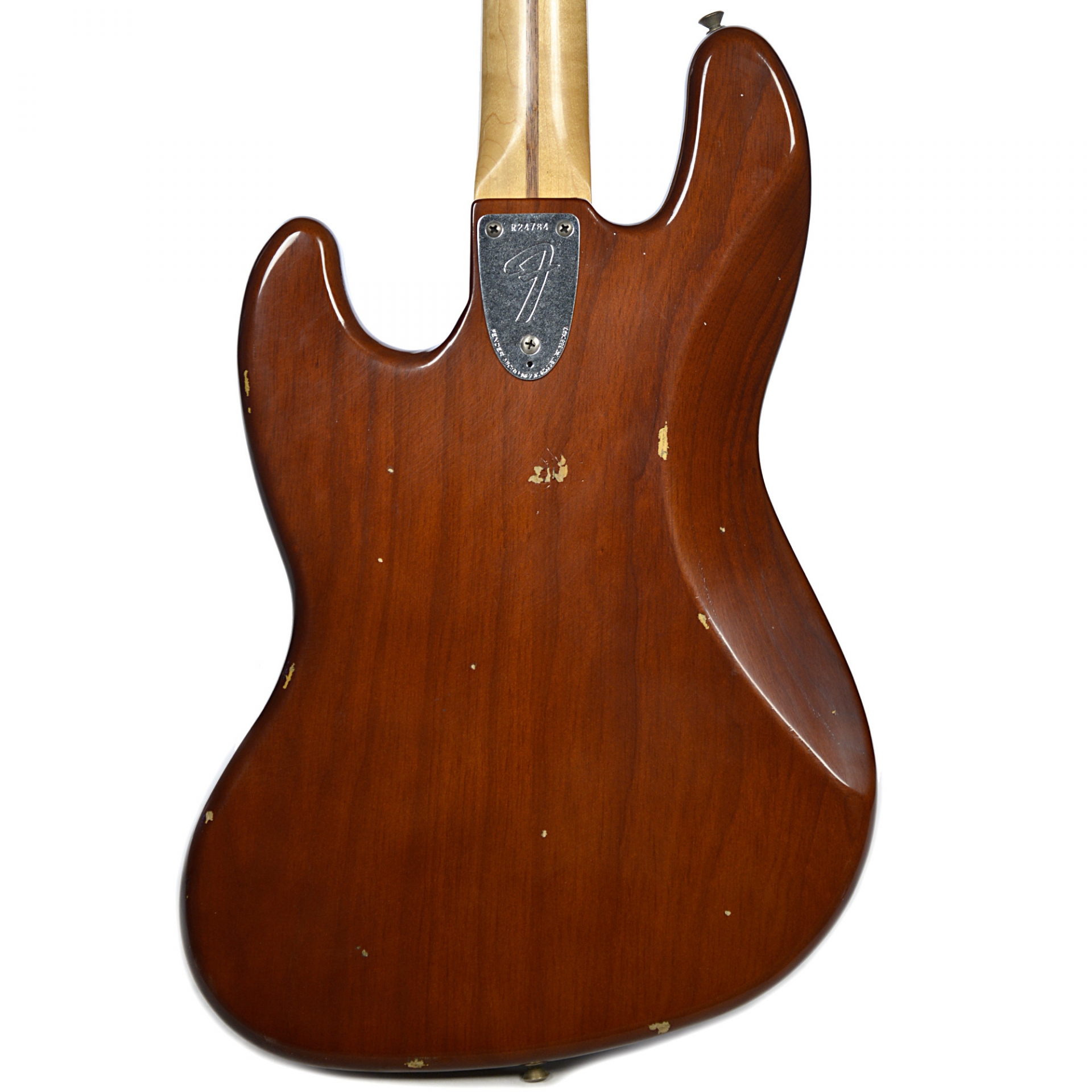 Fender Custom Shop 1974 Jazz Bass Relic MN Faded Walnut No.R24784