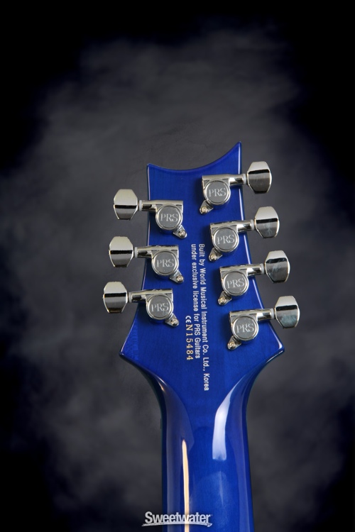 PRS SE Custom 24 7-String - Royal Blue
