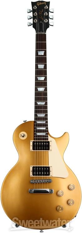 Gibson Les Paul 50s Tribute 2016, High Performance - Satin Gold Top, Chrome Hardware