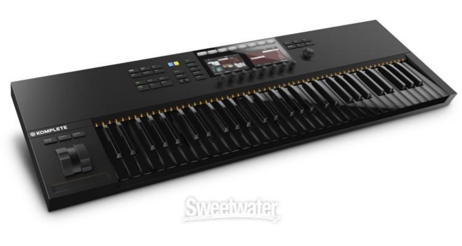 Native Instruments Komplete Kontrol S61 MK2 61-Key MIDI Controller (Black) Limited Edition