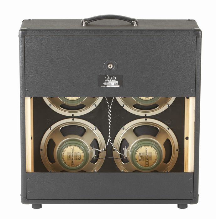 PRS 4x10 Pine Guitar Cabinet Stealth Tolex Charcoal Grill