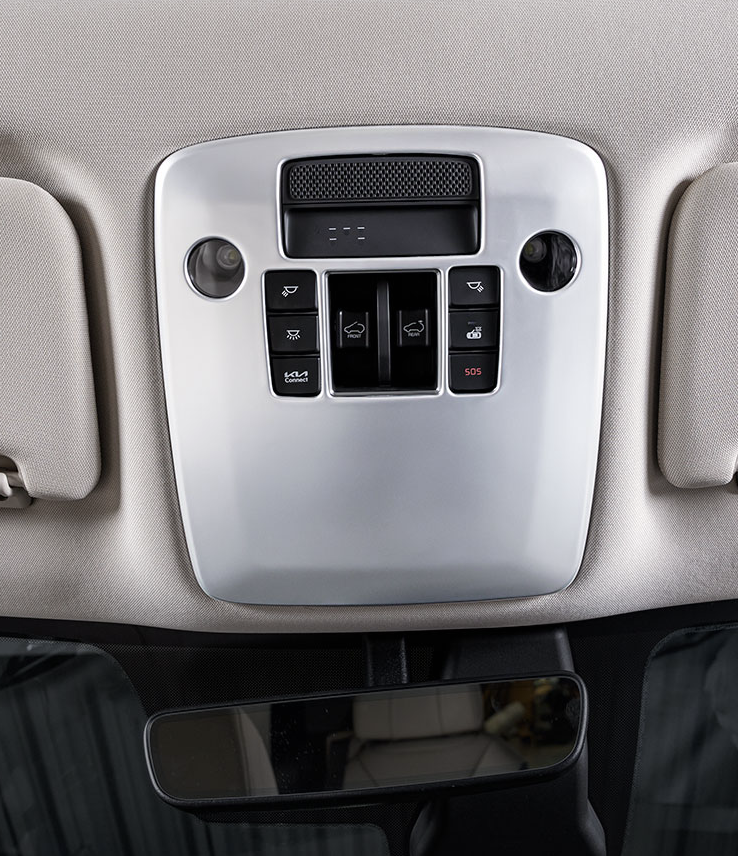 ครอบแผงควบคุมหน้า KIA Carnival KA4(Gen4)