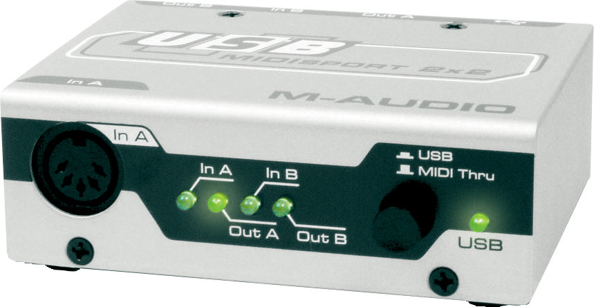 M-Audio Midisport 2x2 (Macintosh and Windows)