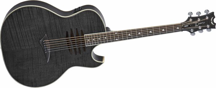 Dean Mako Dave Mustaine Acoustic-Electric Guitar Trans Black