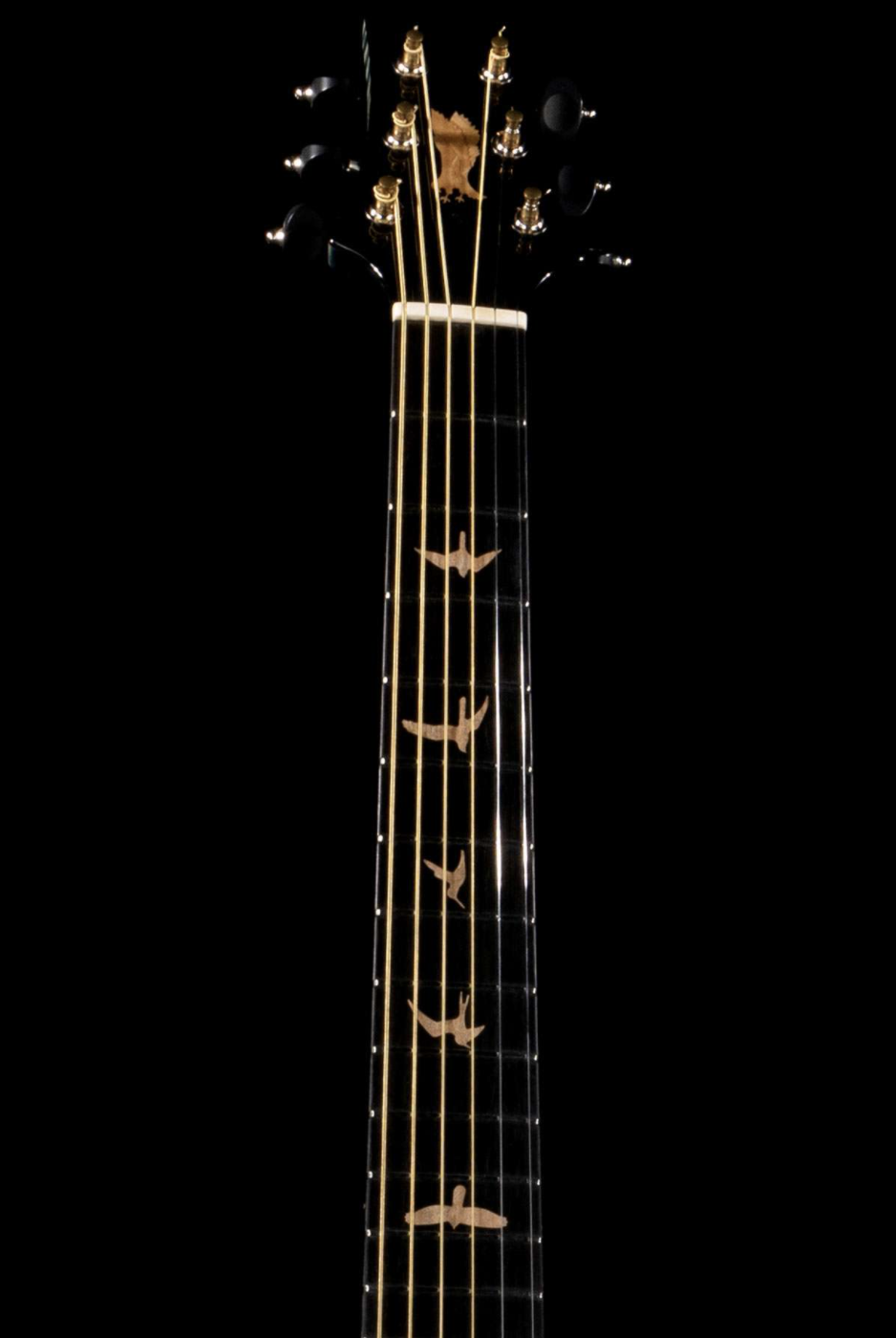 PRS Private Stock 8665 Angelus Birdseye Maple Top and Back Faded Whale Blue Neck and Sides