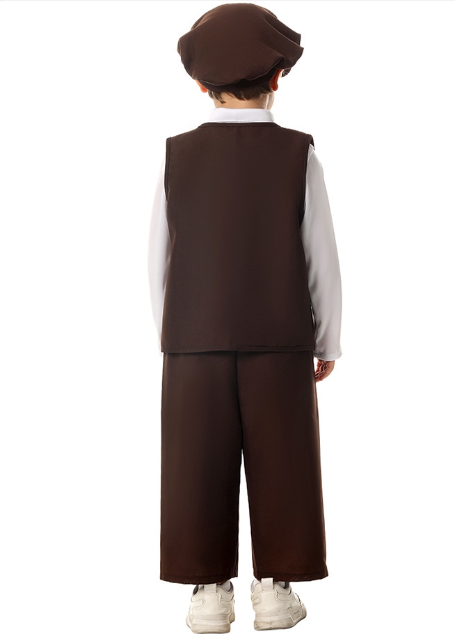 ชุดประจำชาติยุโรป ชุดVictorian Boy ชุดวิคตอเรียน ขนาด M110-120, L 120-130, XL130-140