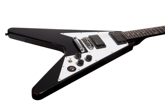 Gibson Custom Kirk Hammett Flying V Aged Electric Guitar