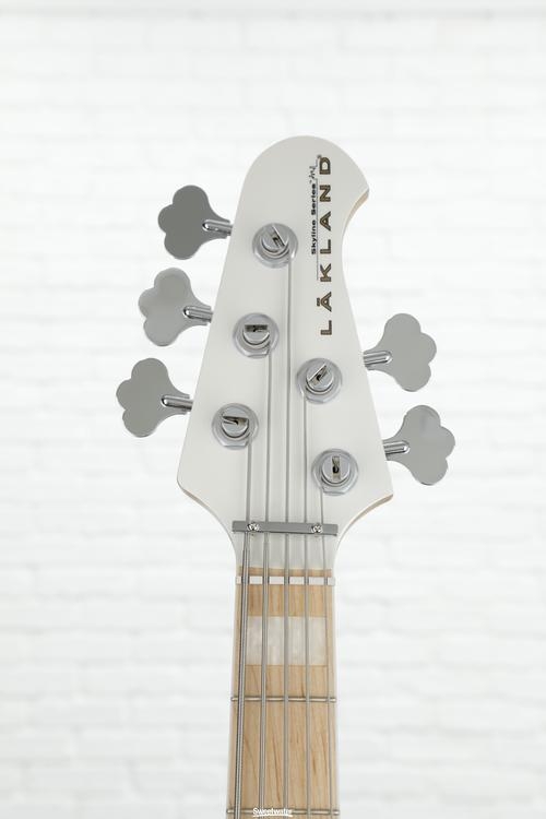 Lakland Skyline 55-02 Custom - Pure White, Maple Fingerboard