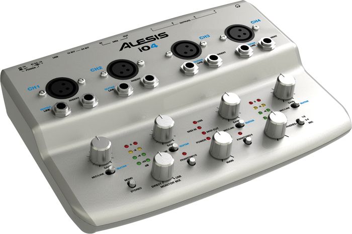 Alesis iO4 4-Channel 24-Bit Recording Interface