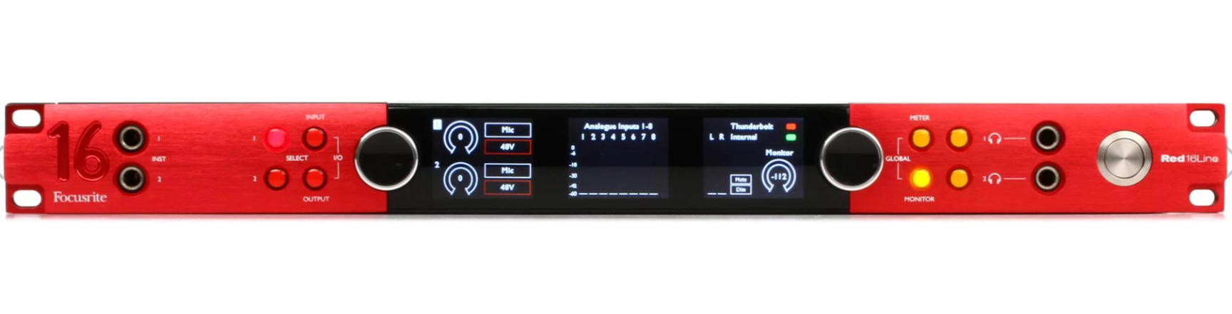 Focusrite Red 16Line Thunderbolt 3 Audio Interface