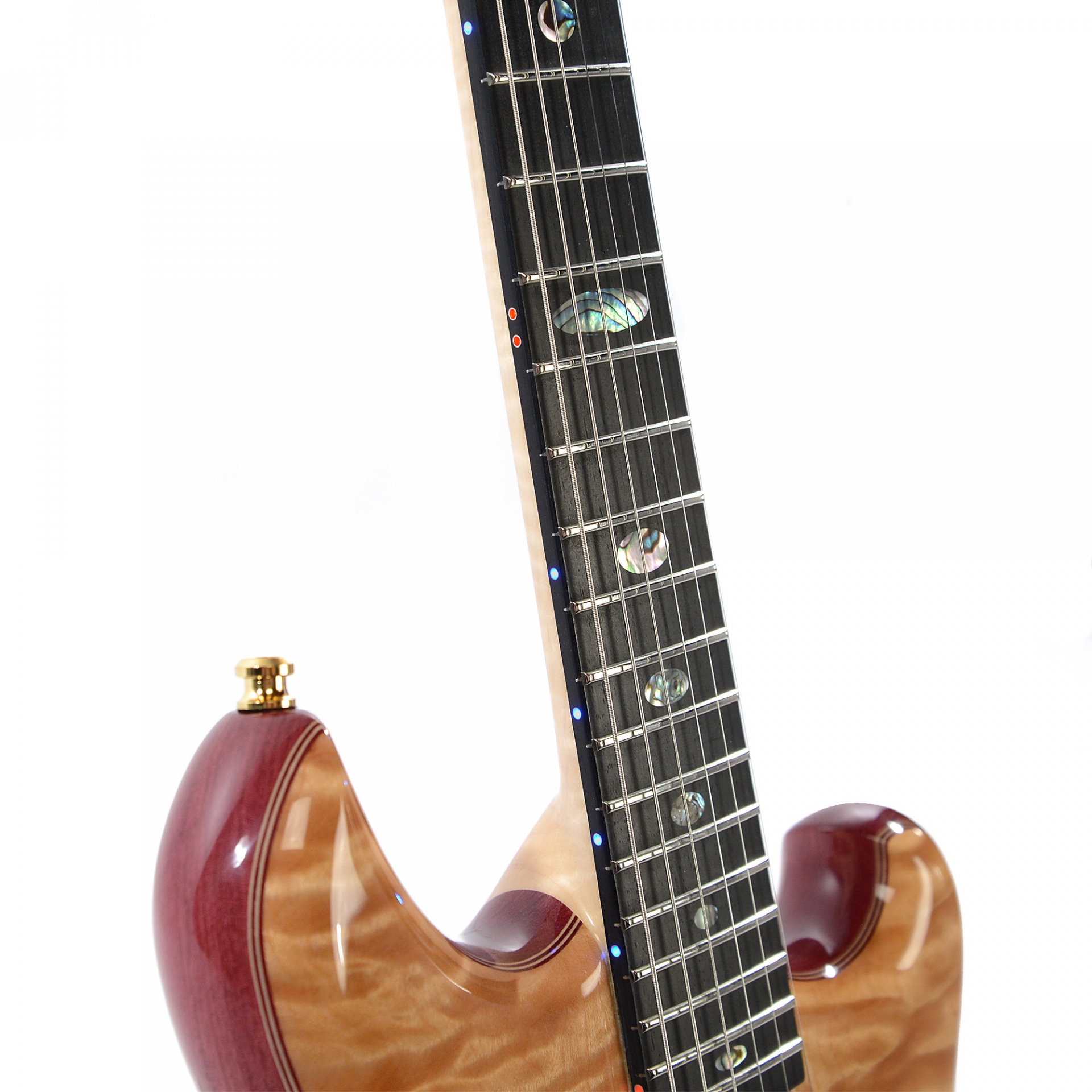 Alembic Further 5A Quilted Maple Top Flame Maple Back Purpleheart Core No.F14551