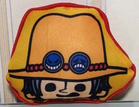 พวงกุญแจหมอน One Piece Portgas D. Ace (แท้)