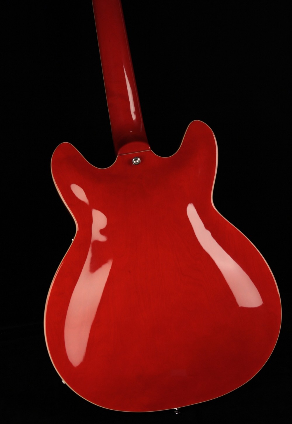Hagstrom Viking Bass - Wild Cherry Transparent