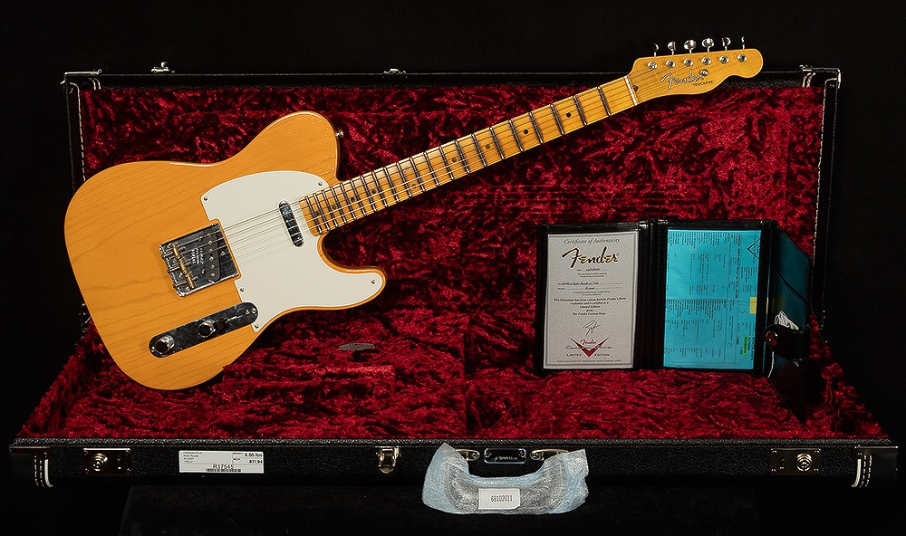 Fender Custom Shop Dealer Select Wildwood 10 Relic-Ready 1952 Telecaster - Butterscotch Blonde