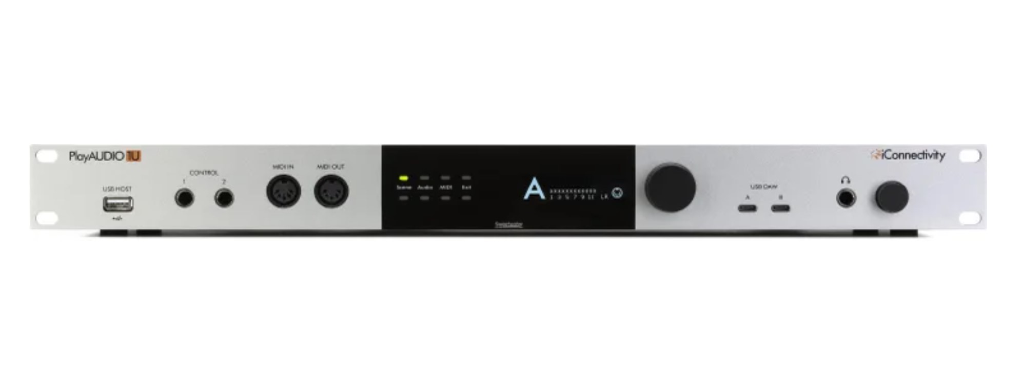 iConnectivity PlayAUDIO1U Dual USB-C Playback Audio/MIDI Interface