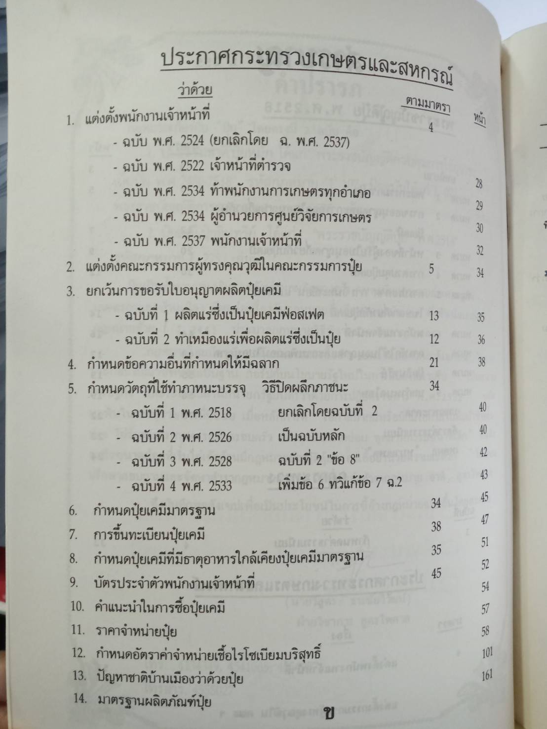 พระราชบัญญัติปุ๋ย พ.ศ.2518 ปรับปรุงใหม่